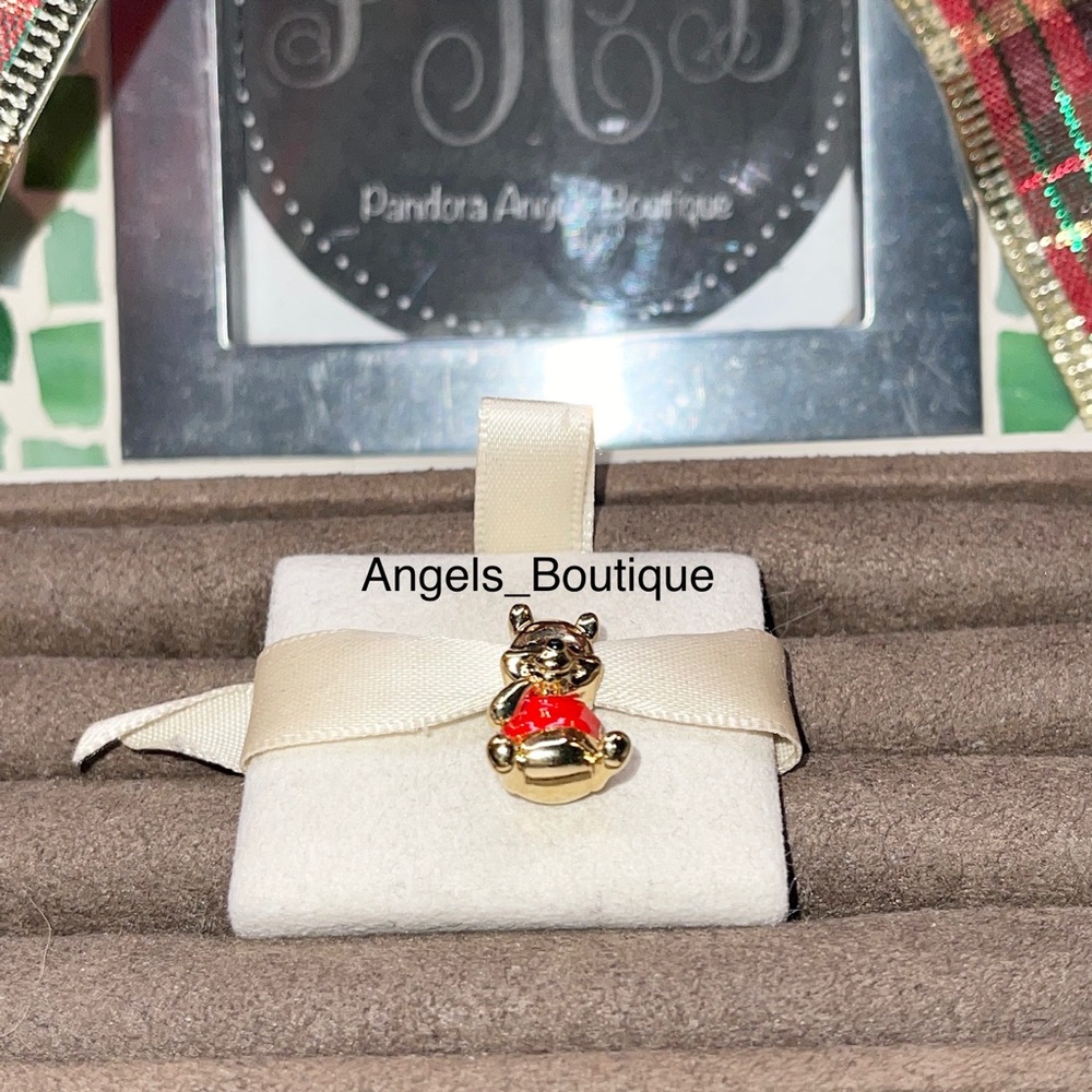 New Pandora Shine Winnie The Pooh Charm